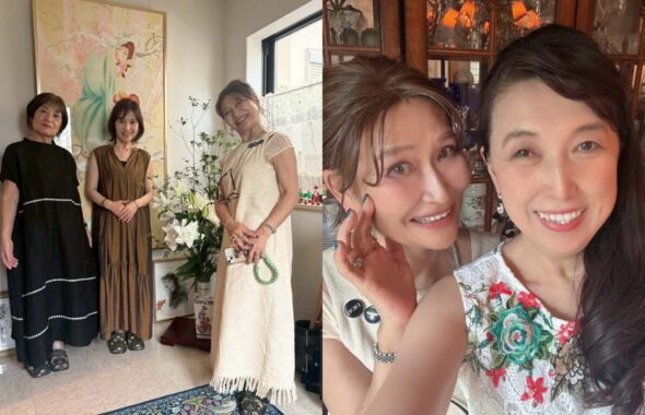 エレガントマナーを学ぶ仲間と笑顔の三村由香