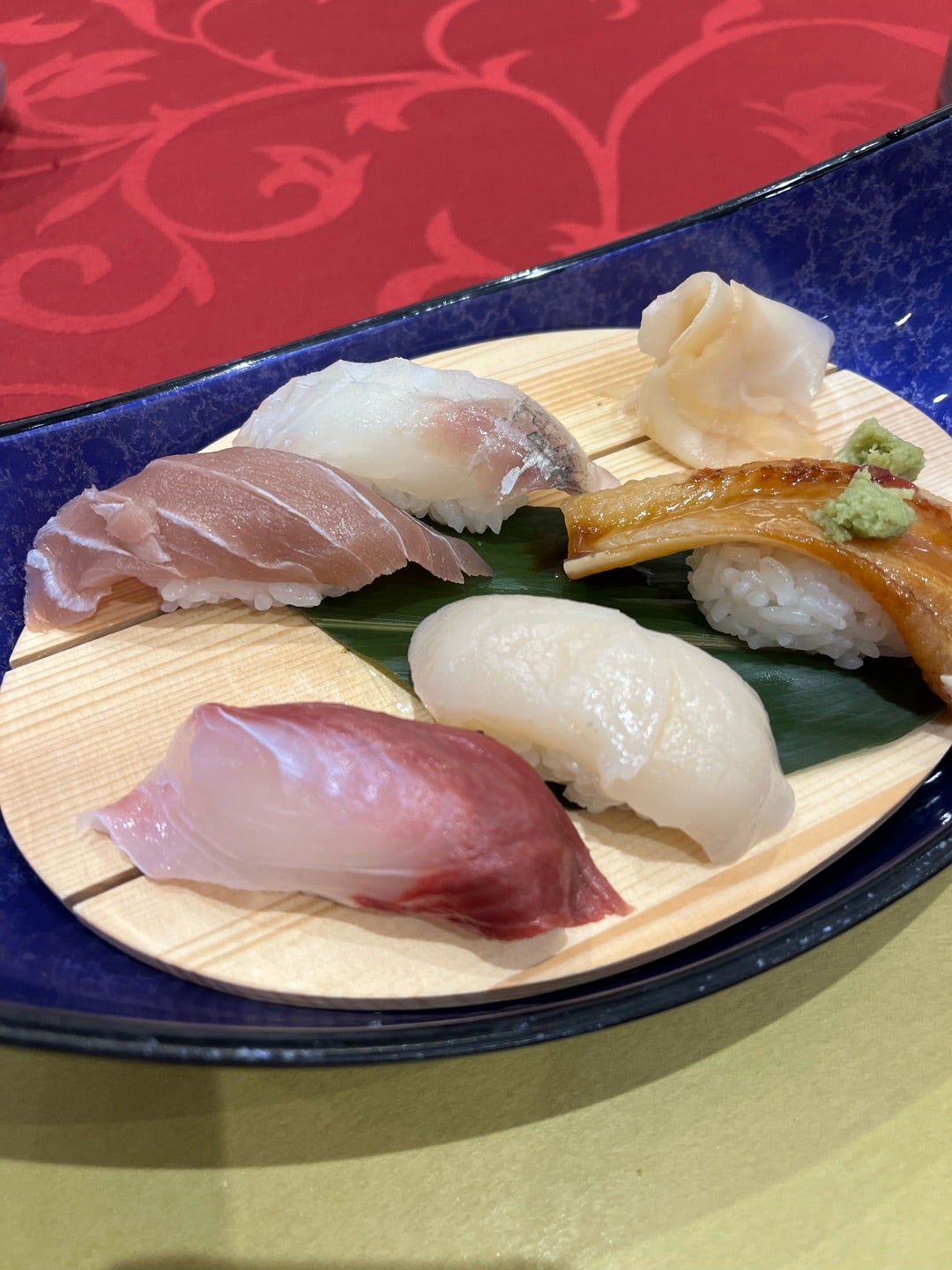 誕生日会の食事で出たお寿司