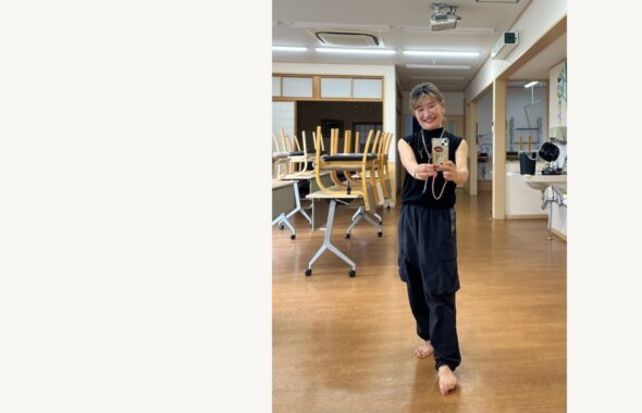 水仙ウォーキングレッスンで歩き方を整える