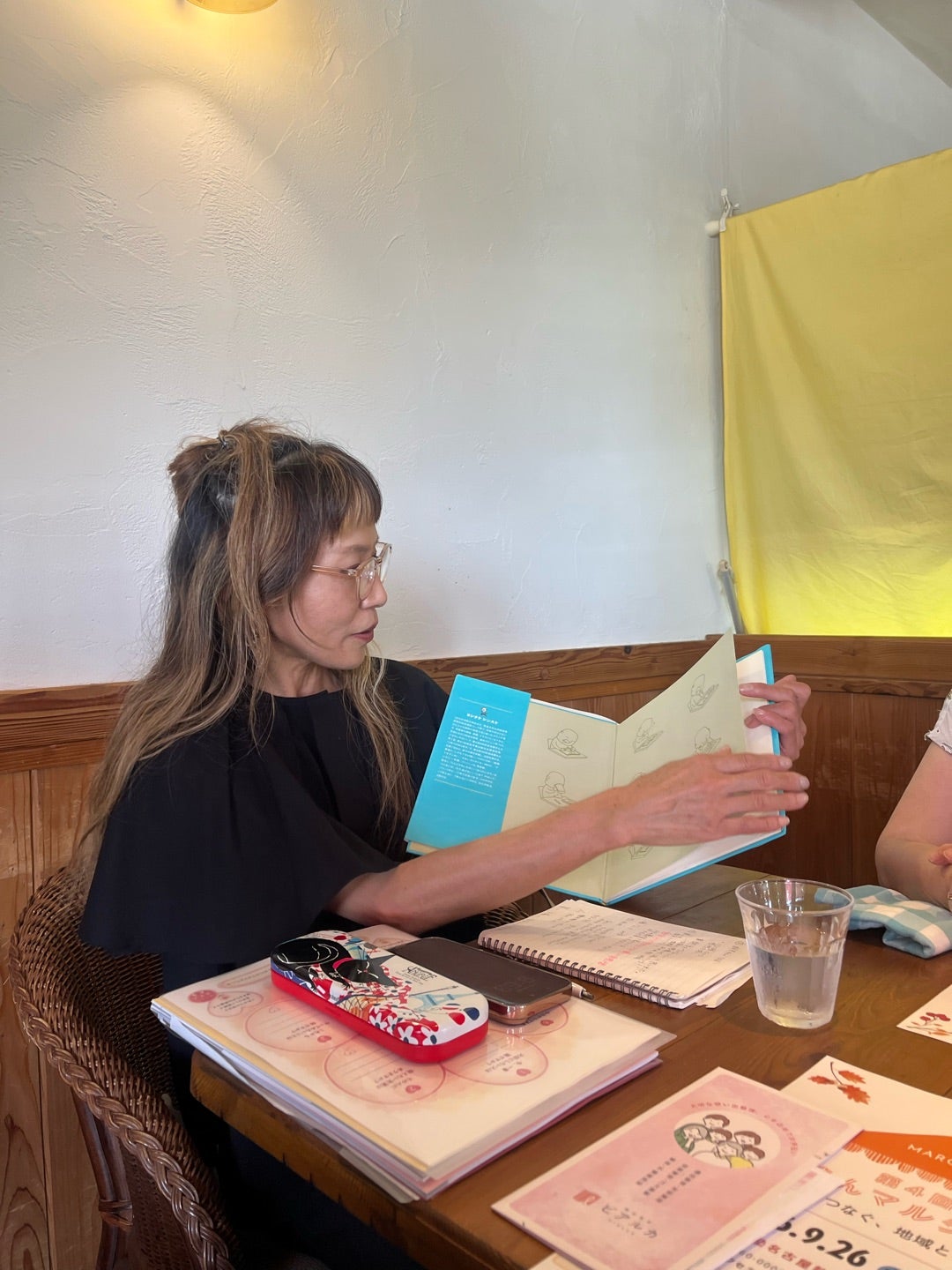 ノートを開きながら美来活を考える時間