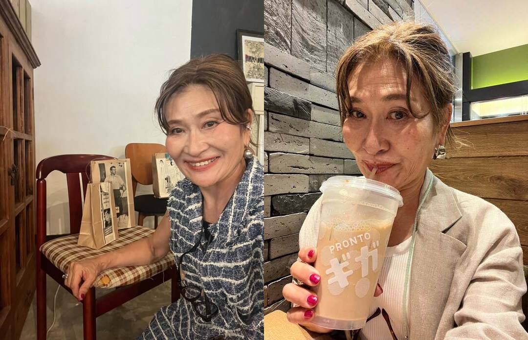 メイクを楽しみながら笑顔で過ごす66歳の三村由香